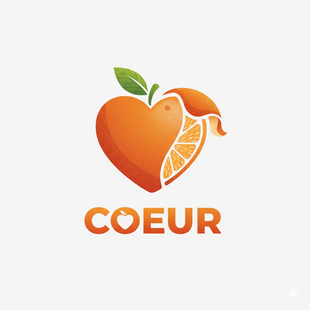 Orange Coeur